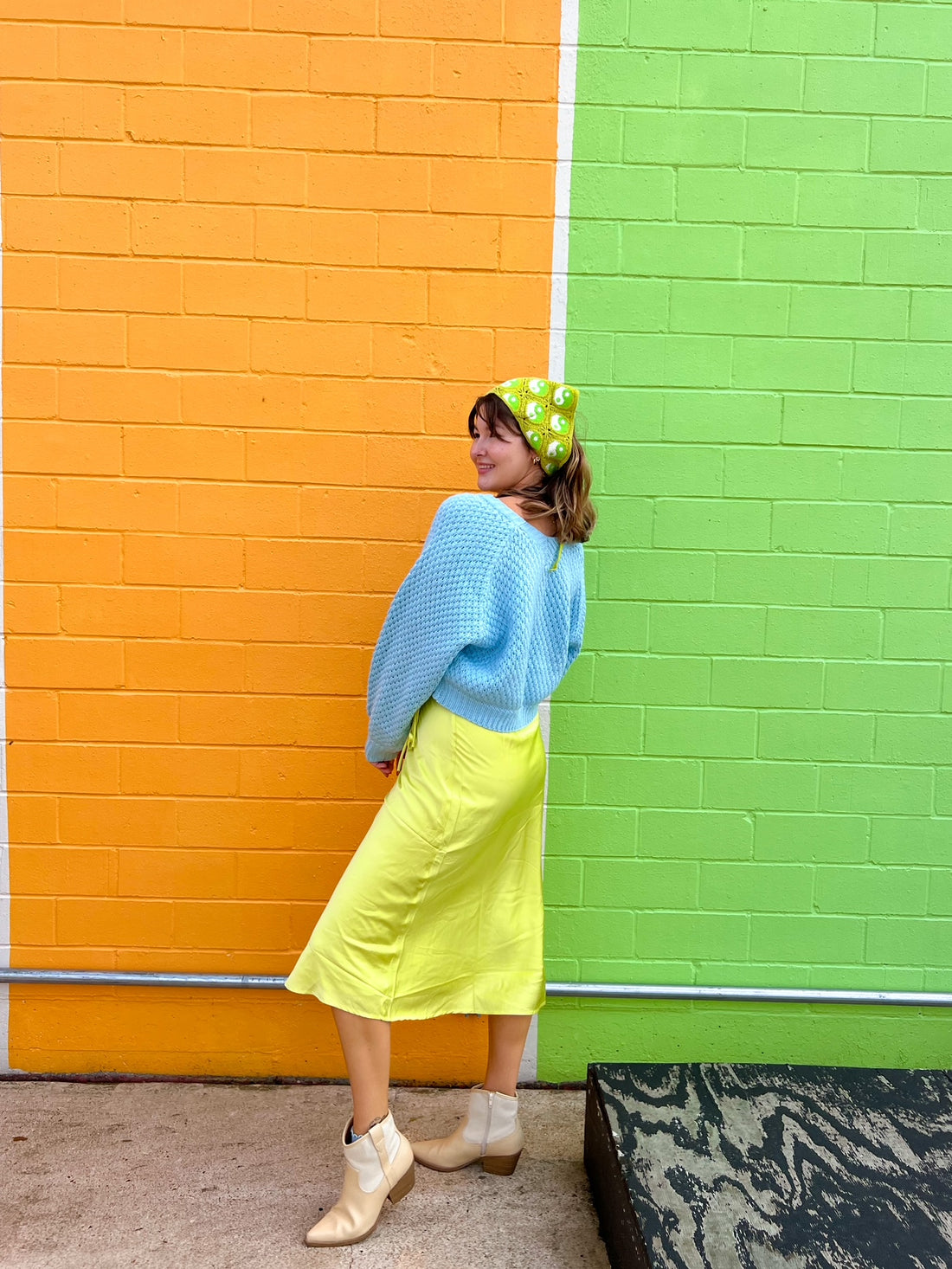 Minty Fresh Midi Skirt (S-L)