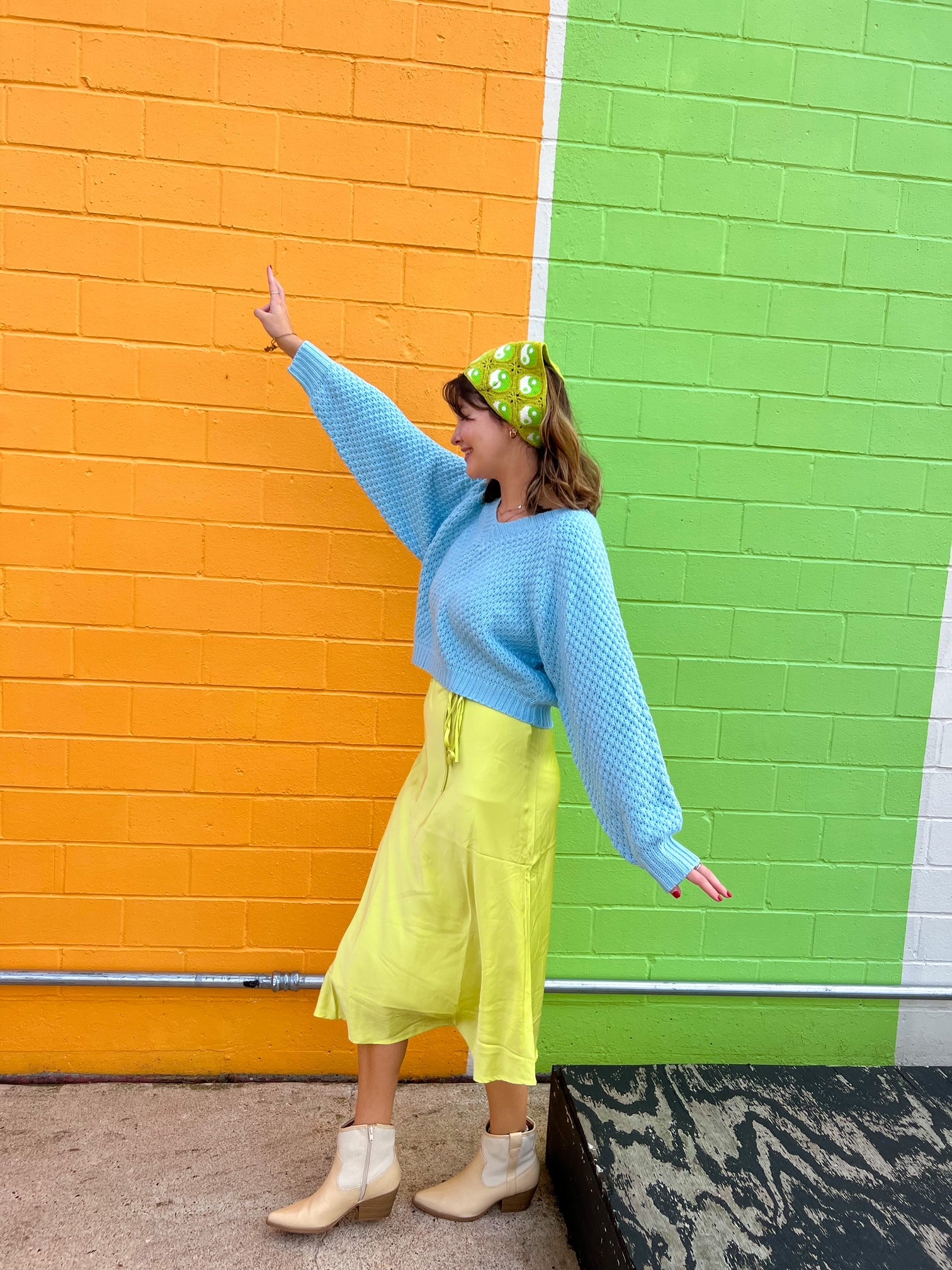 Minty Fresh Midi Skirt (S-L)