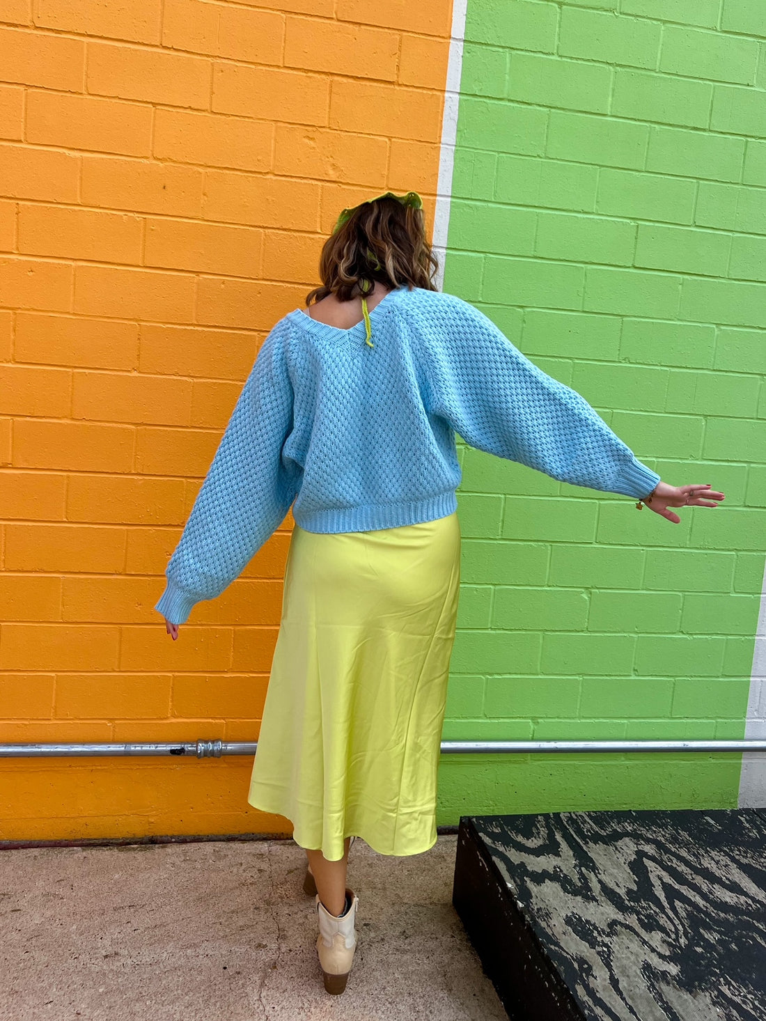 Minty Fresh Midi Skirt (S-L)