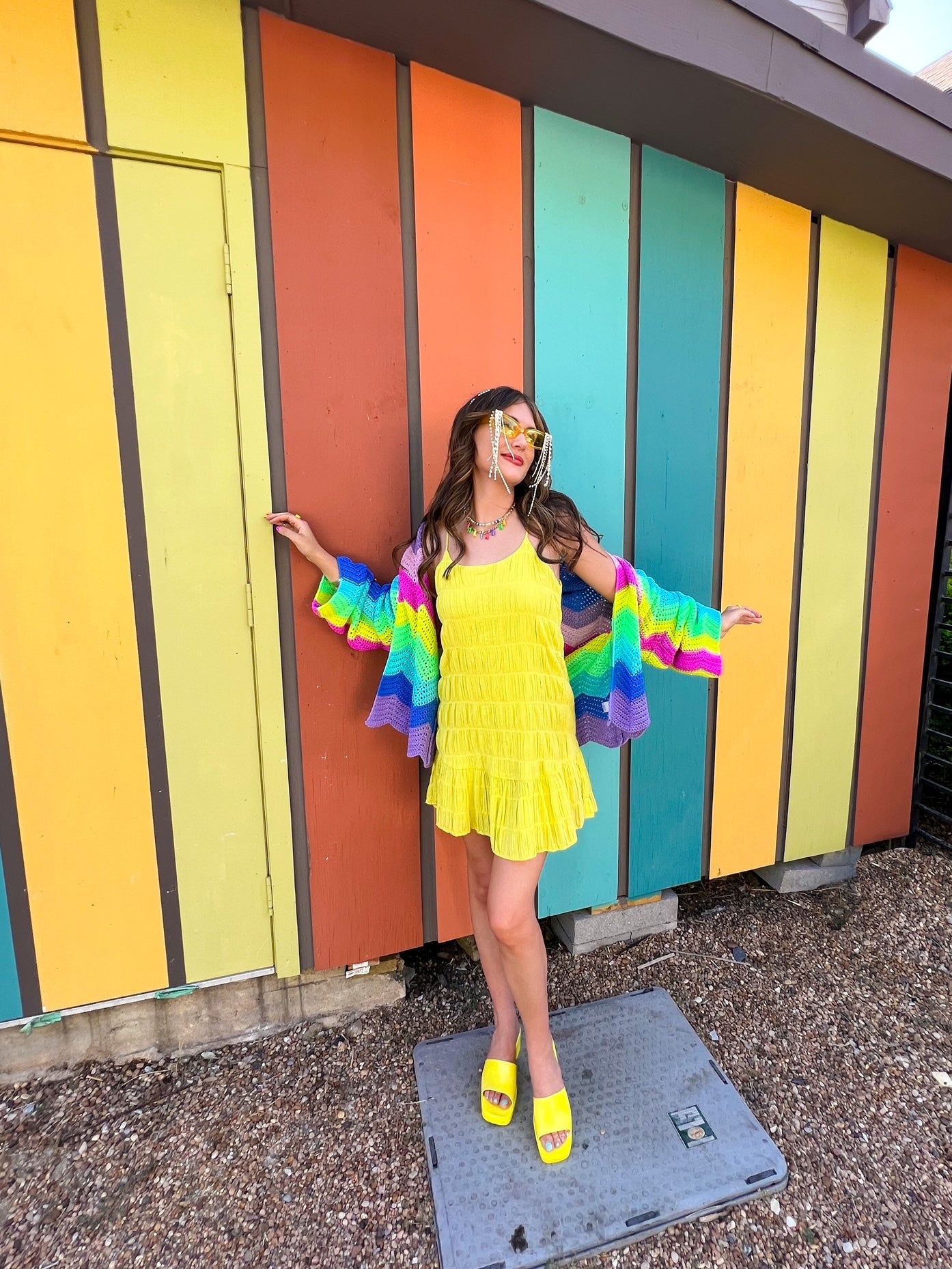 Citrus Swing Dress (S-L)