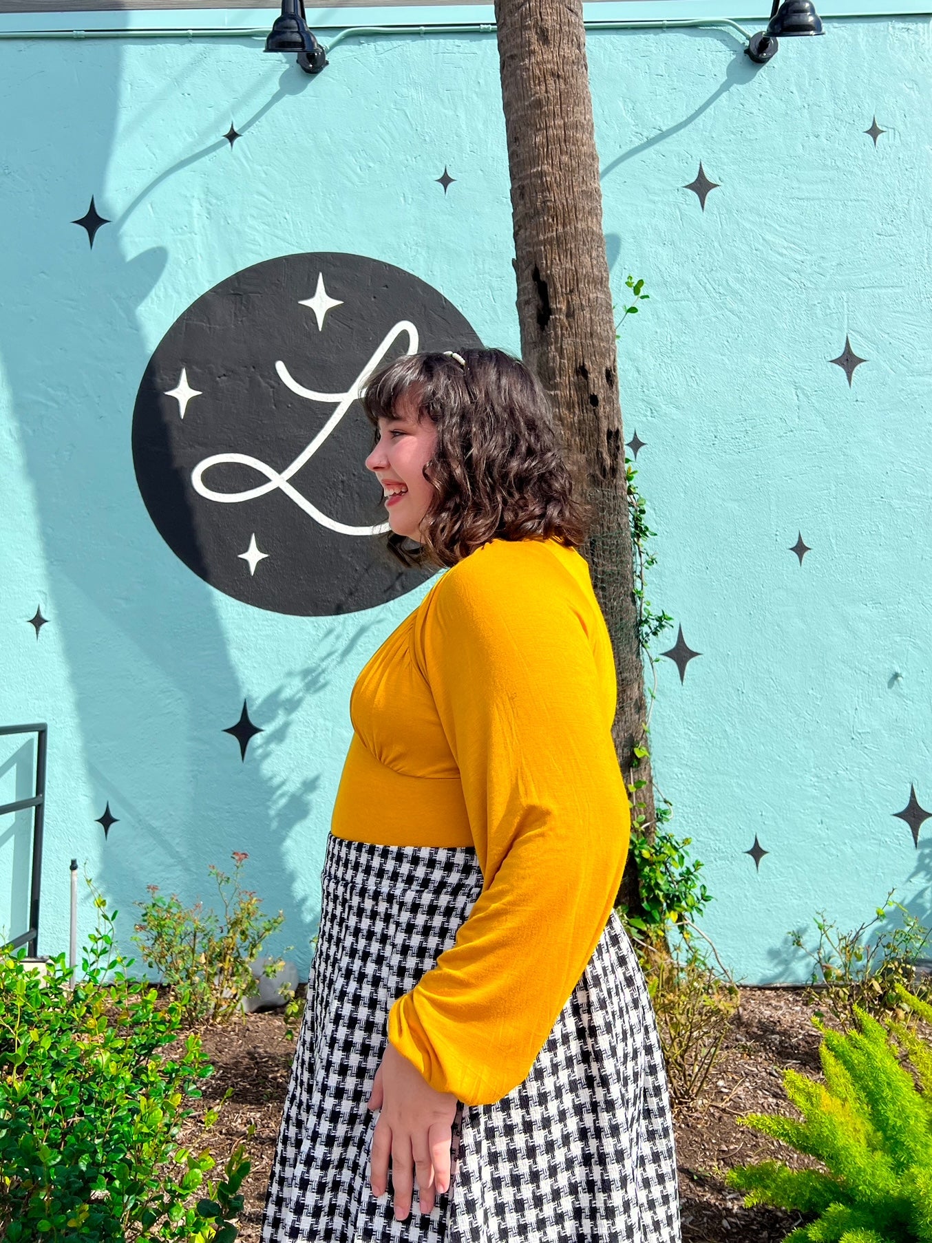 Mustard Longsleeve Bodysuit (S-3X)