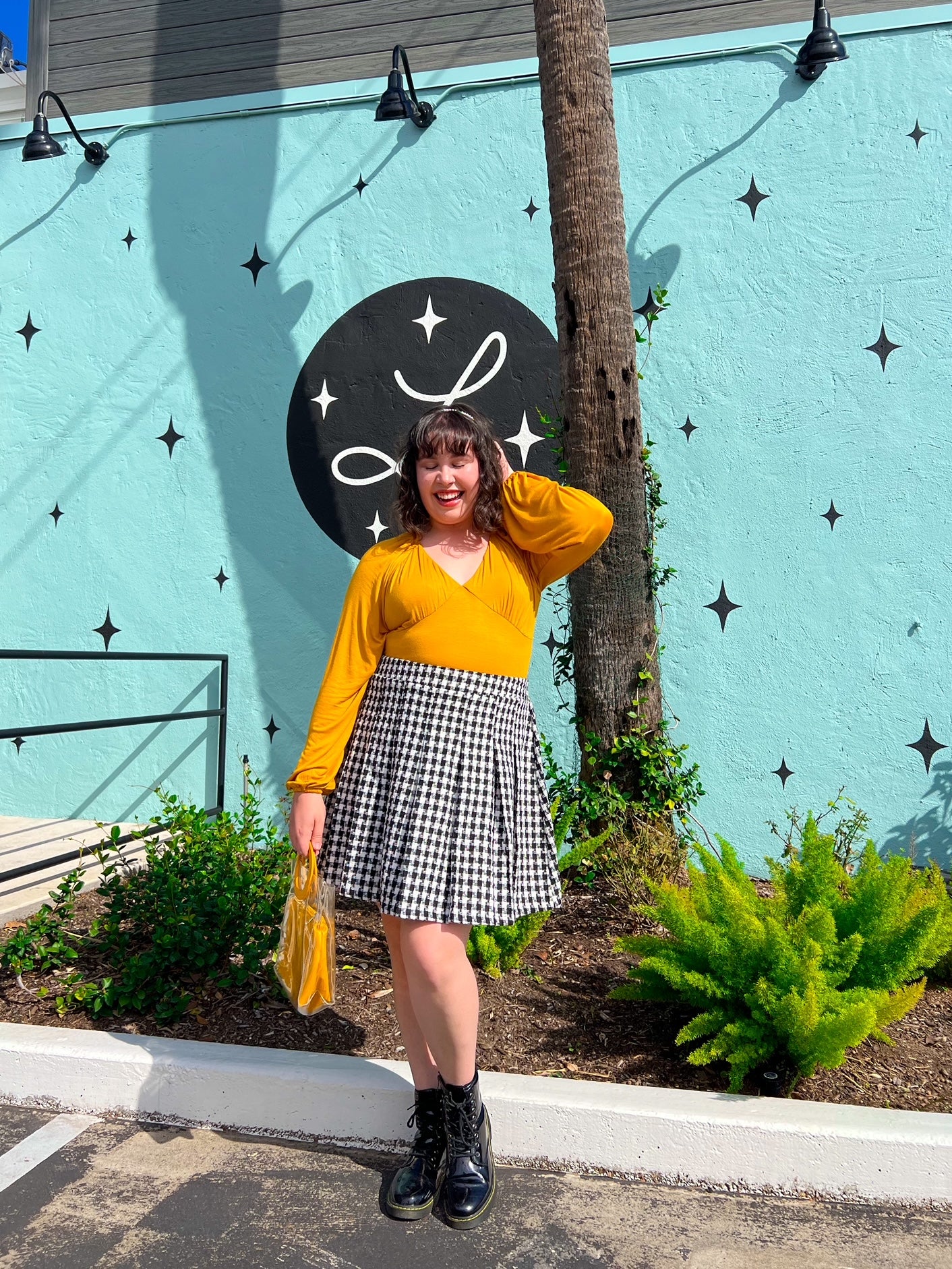 Mustard Longsleeve Bodysuit (S-3X)