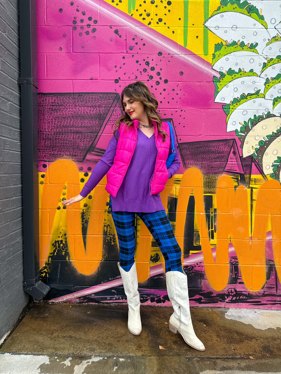 Pink Puffer Vest (S-3XL)