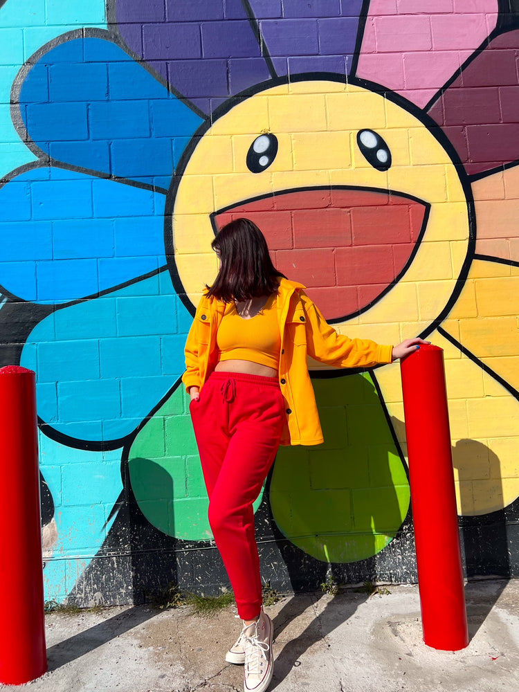 Bright Red Sweatpants (S-3XL)