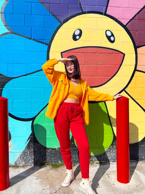 Bright Red Sweatpants (S-3XL)