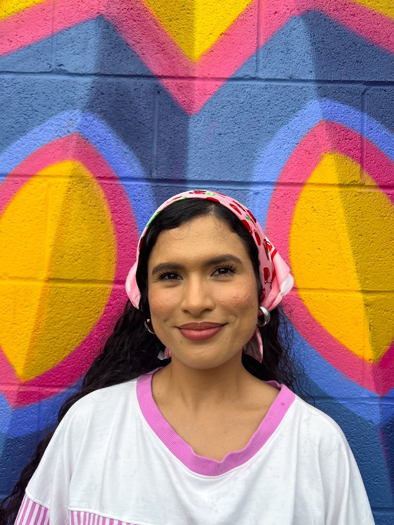 Cherry Bandana Scarf