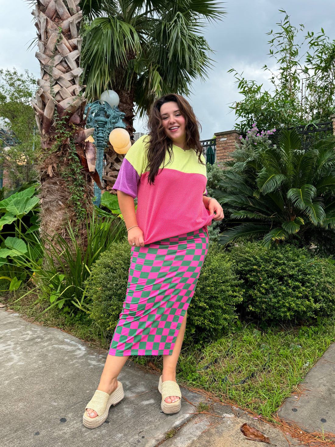 Fresh Squeeze Color Block Top (S-3XL)