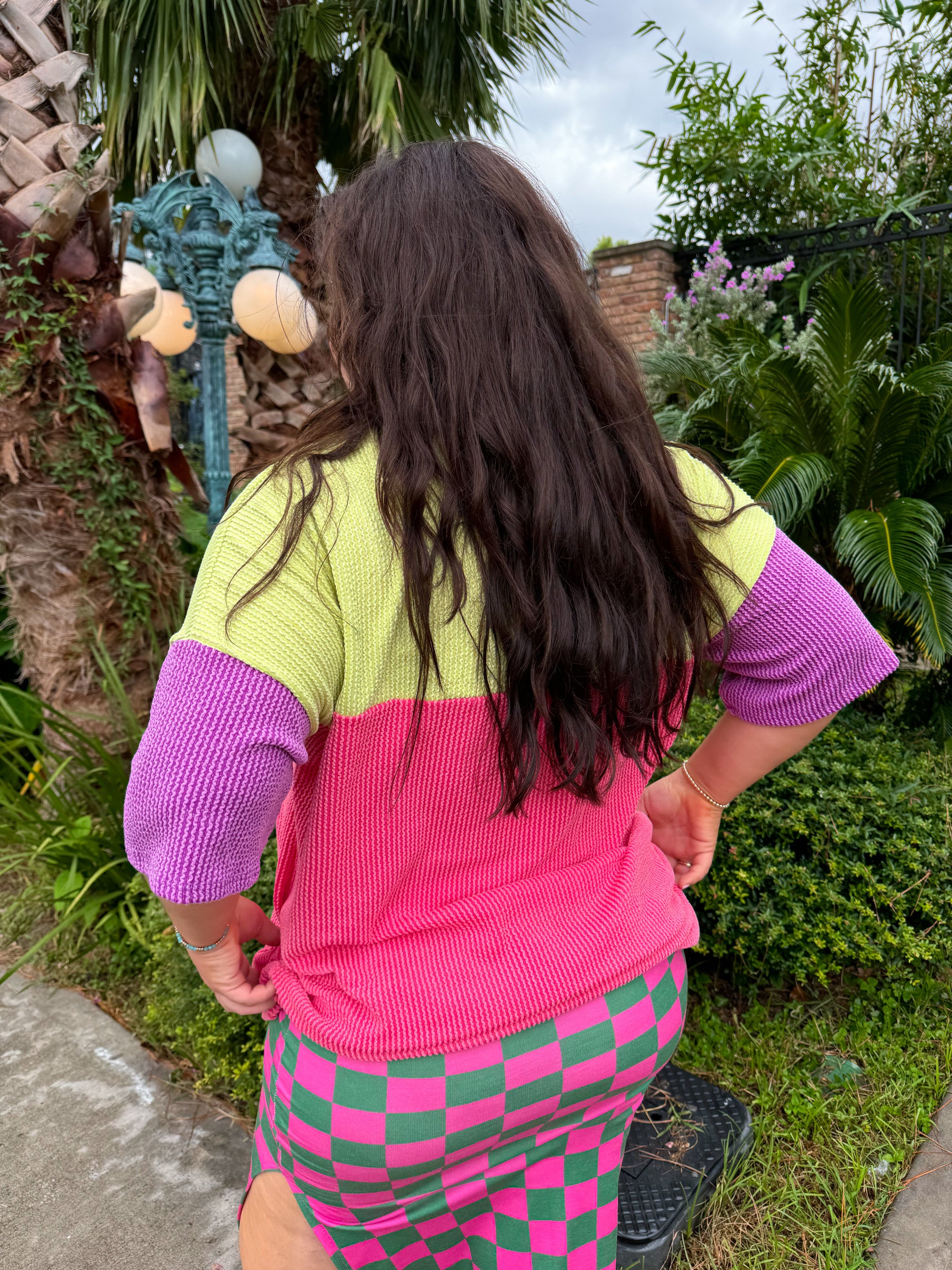 Fresh Squeeze Color Block Top (S-3XL)