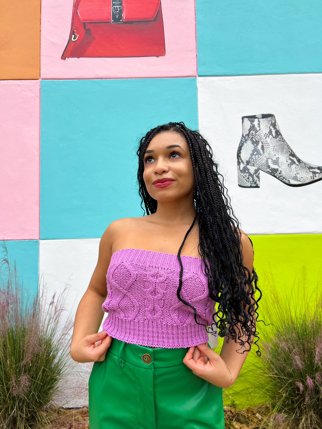 All You Tube Top in Purple (S-L)