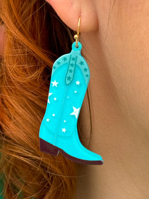 Rodeo Boot Earrings