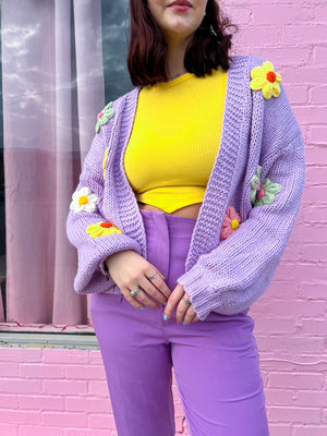 Rapunzel's Lavender Knit Sweater (S-3XL)