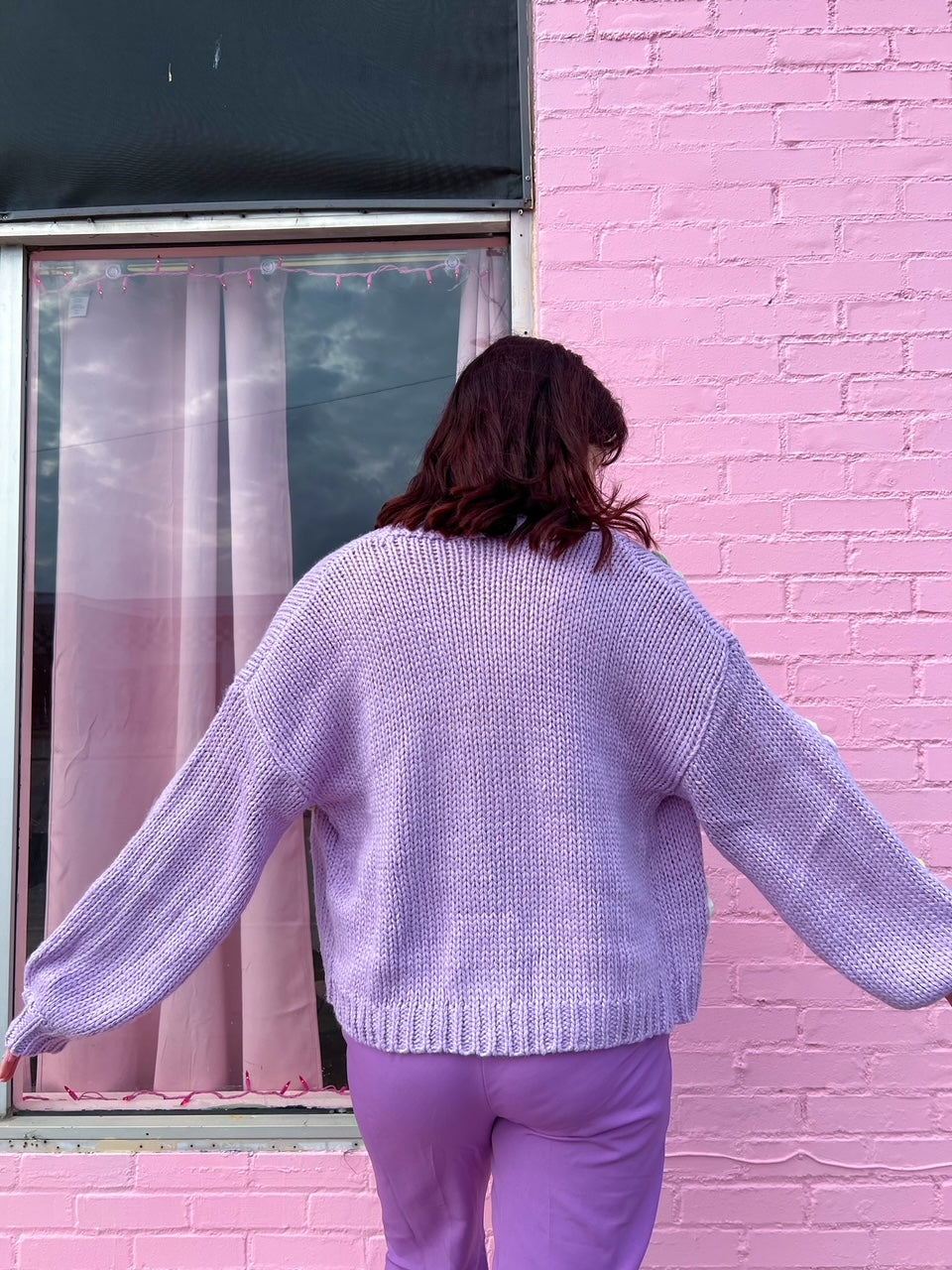 Rapunzel's Lavender Knit Sweater (1X-3XL)