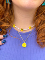 Layered Smile Necklace