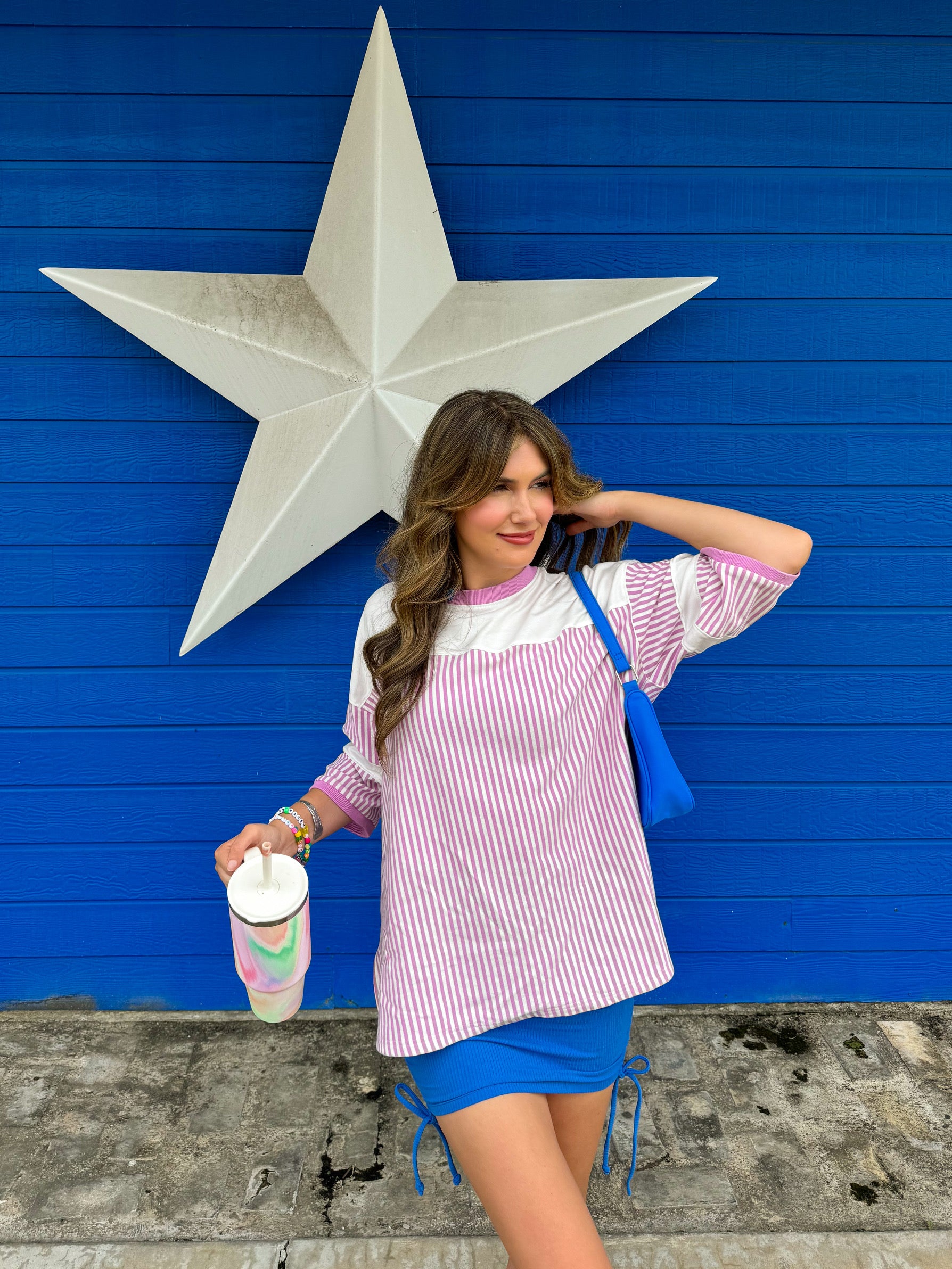 Out of the Park oversized tee (S-3x)