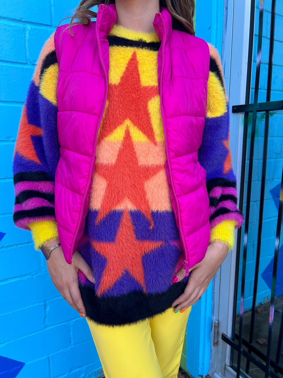 Pink Puffer Vest (S-3XL)