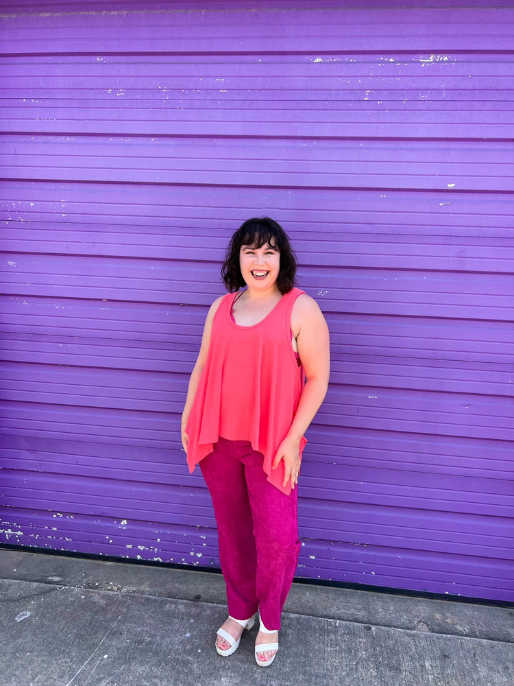 Angel Cake Coral Tank *Extended Sizes