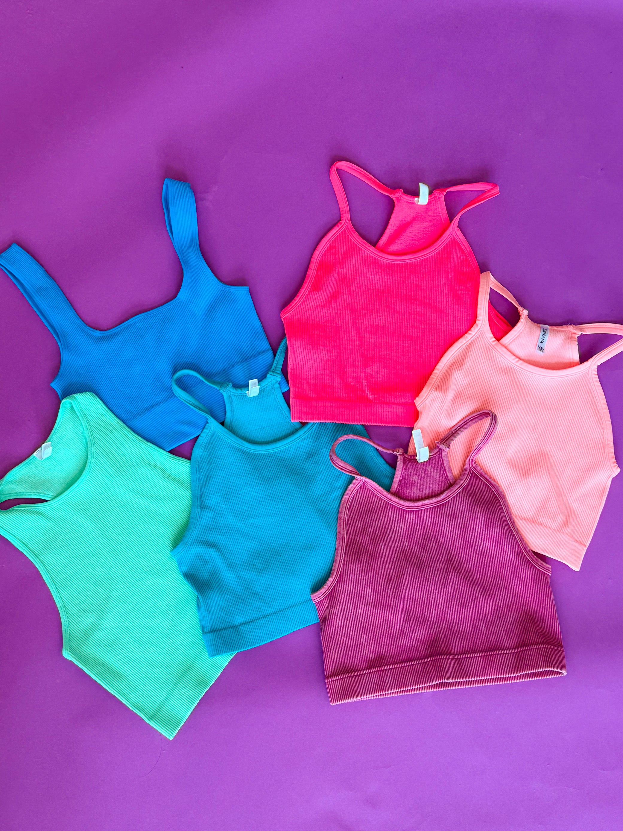 Colorful Lounge Tanks (S-3XL)