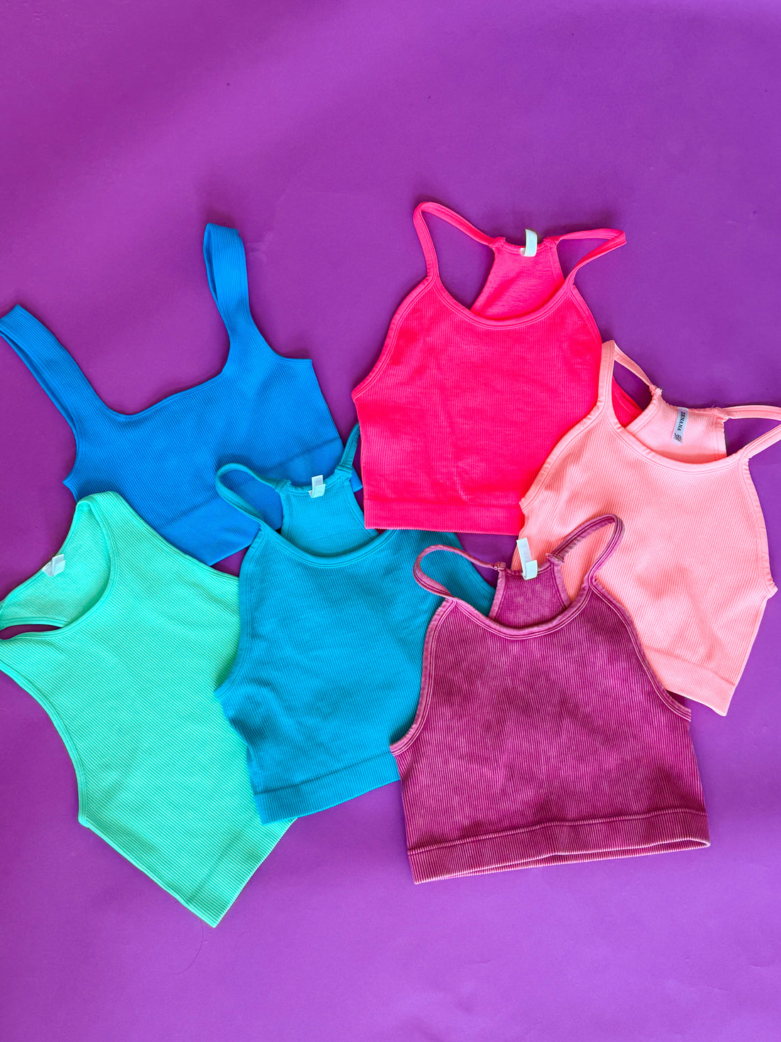 Colorful Lounge Tanks (S-3XL)
