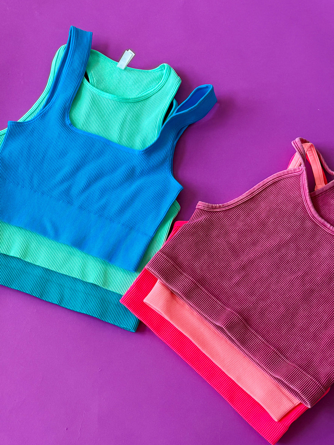 Colorful Lounge Tanks (S-3XL)