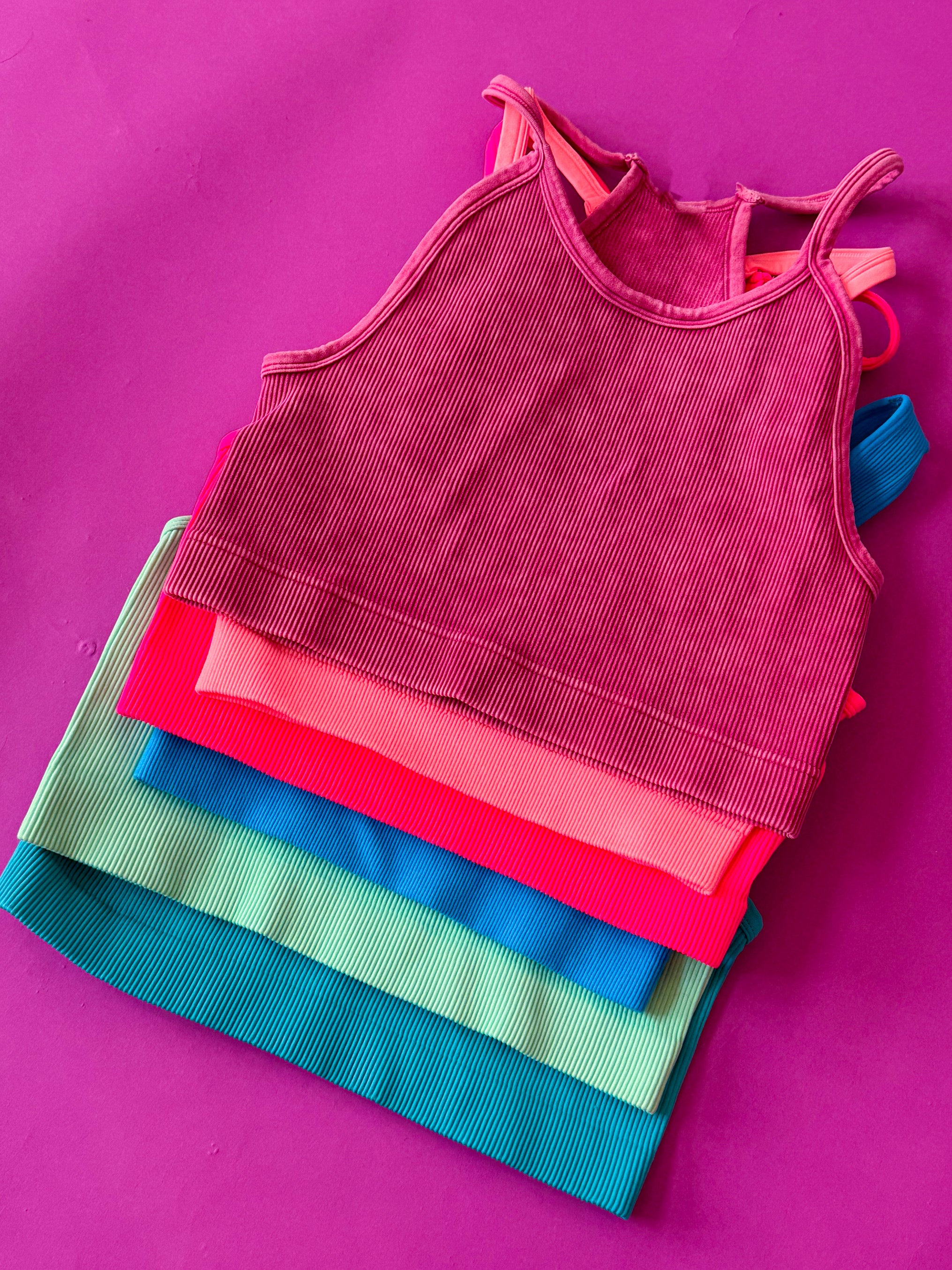 Colorful Lounge Tanks (S-3XL)