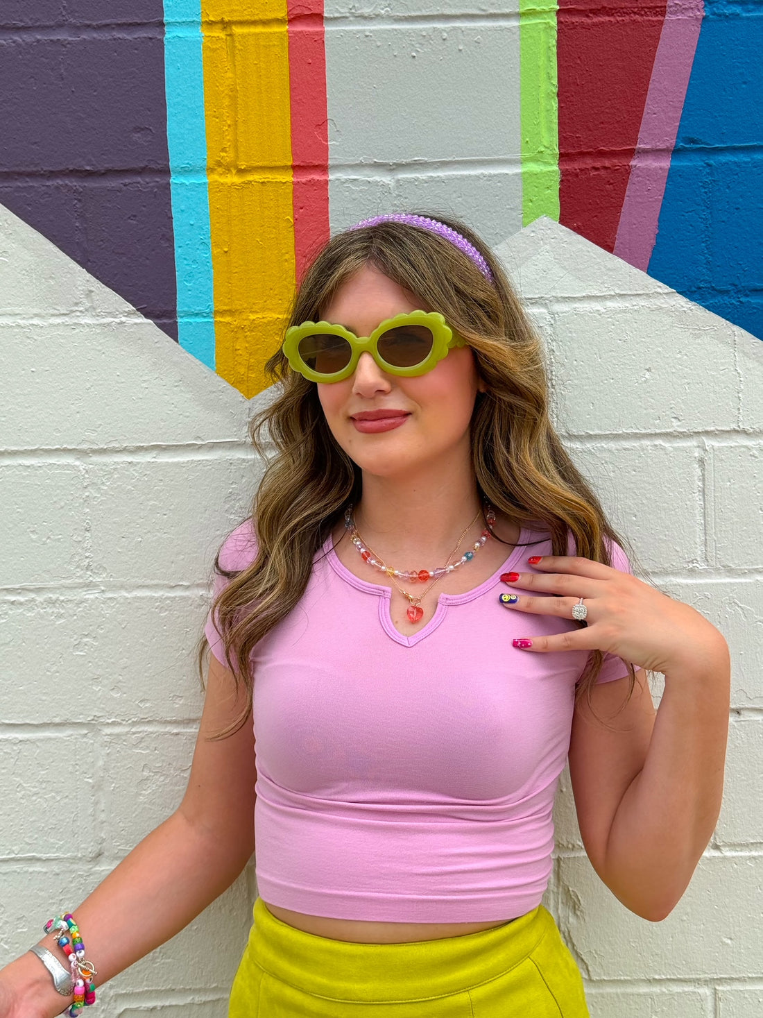 Infinity Tee in Light Pink (S-3XL)