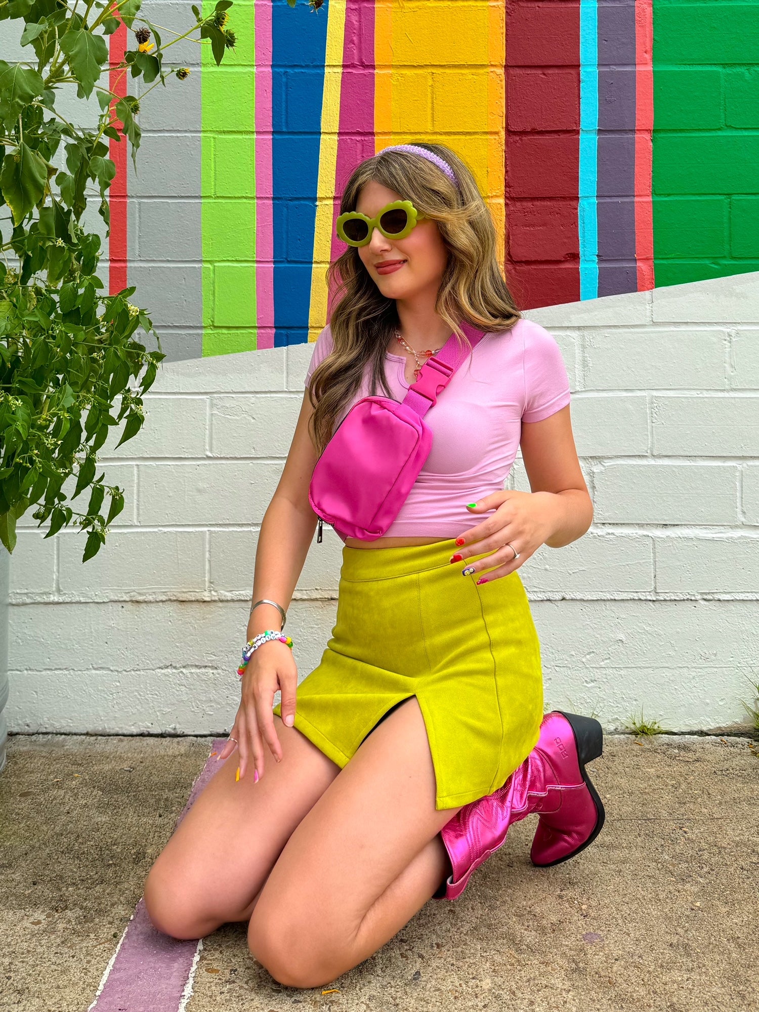 Infinity Tee in Light Pink (S-3XL)