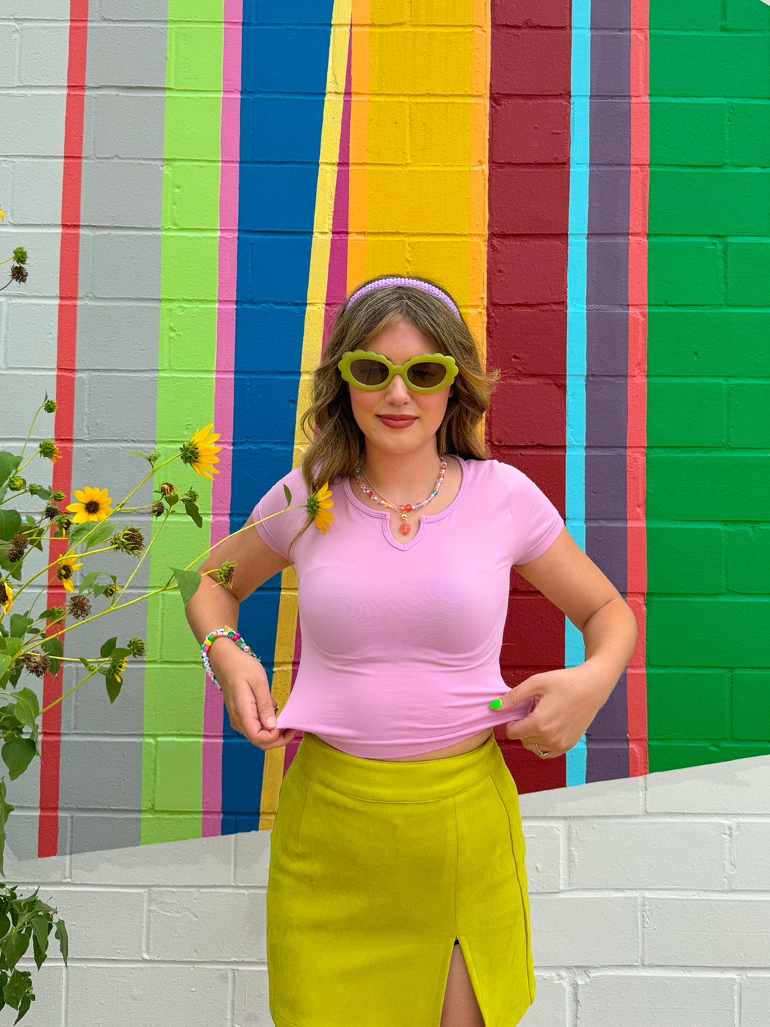 Infinity Tee in Light Pink (S-3XL)