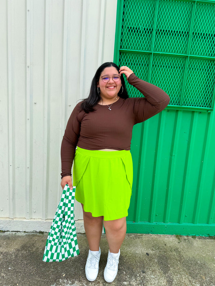 Summer Forever Skirt In Green (S-3XL)