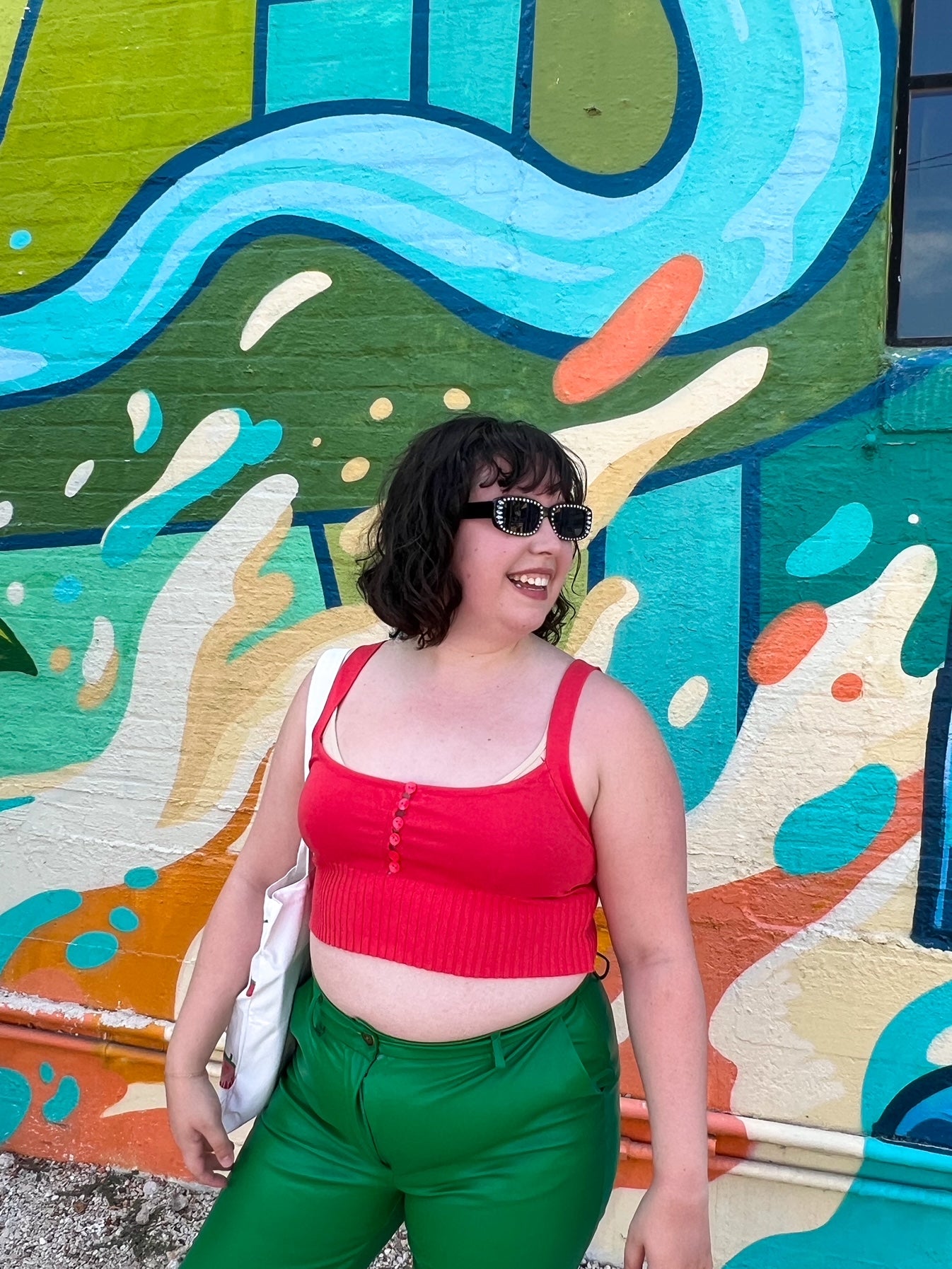 Can't Tell Me Tank in Red (S-L)