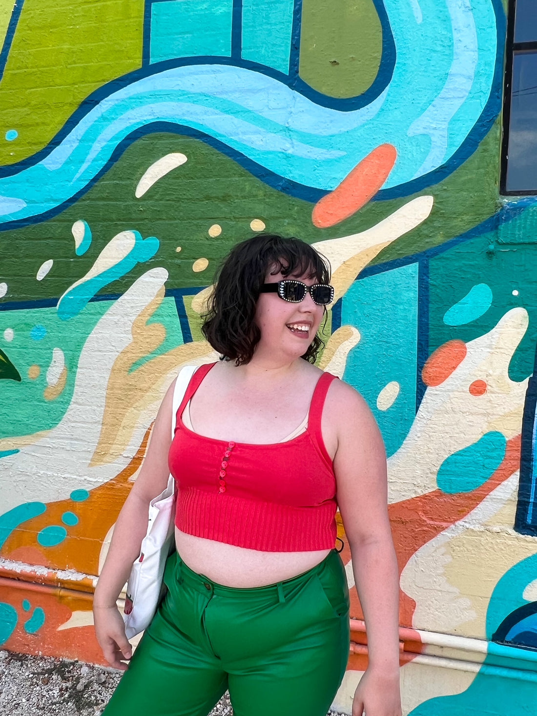 Can't Tell Me Tank in Red (S-L)