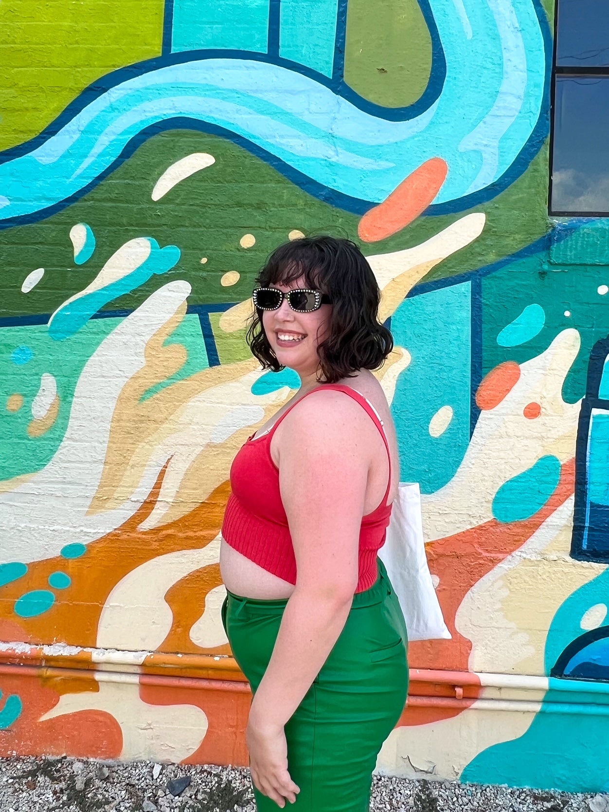 Can't Tell Me Tank in Red (S-L)