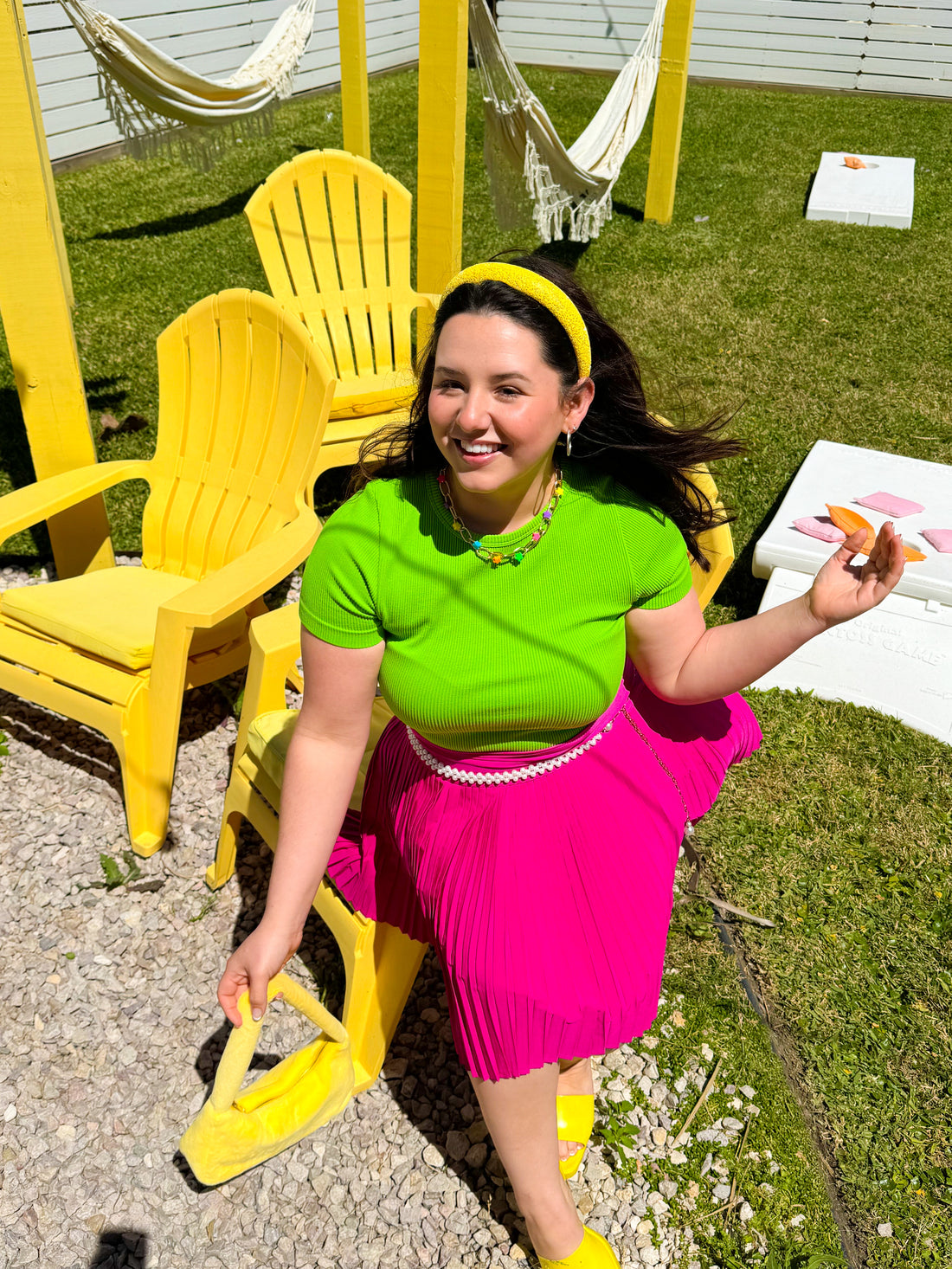 Sweet Life Top in Green (S-2XL)