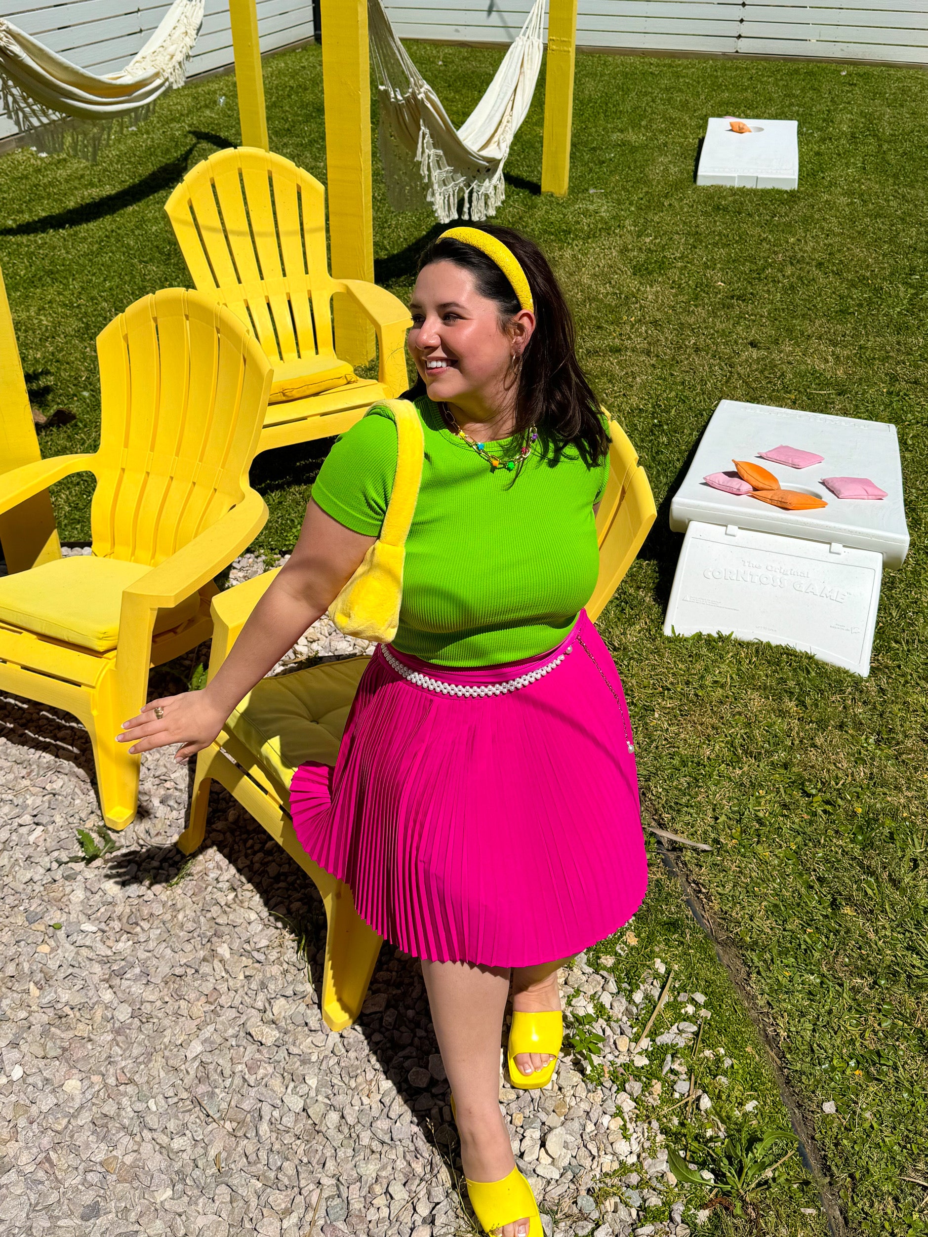 Sweet Life Top in Green (S-2XL)