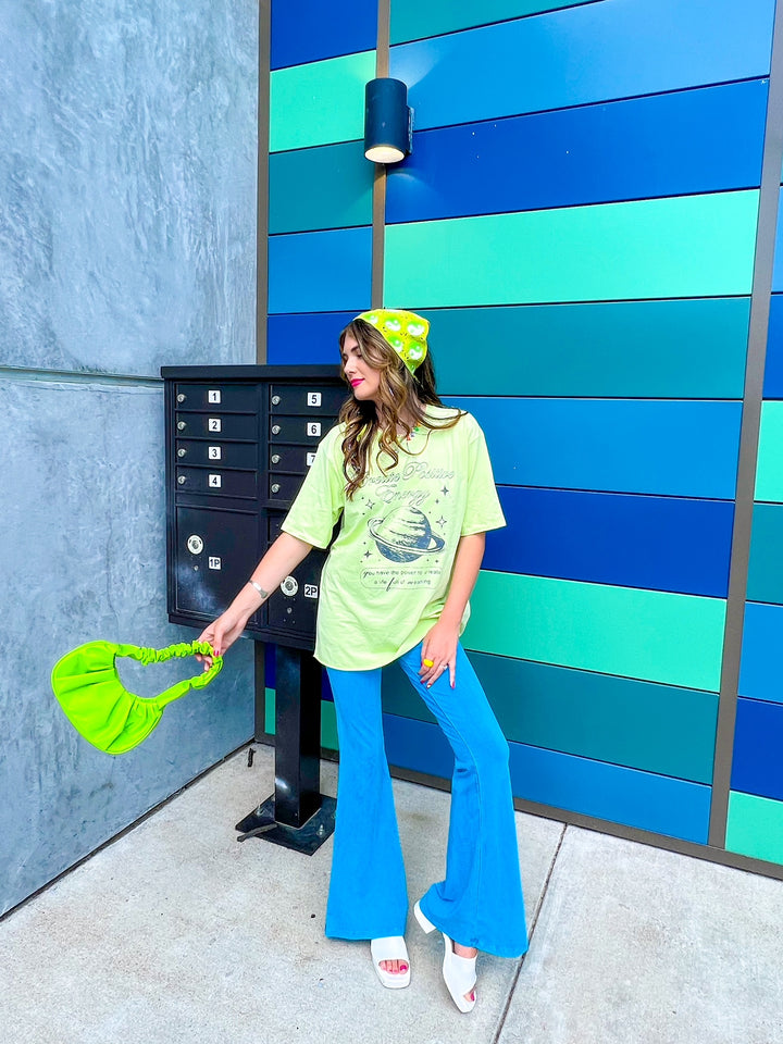 Otherworldly Blue Flare Pants (S-L)