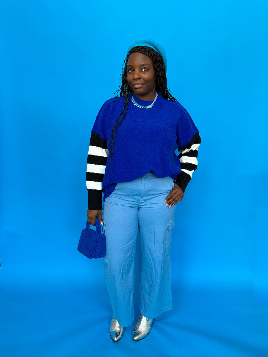 Earn Your Stripes Blue Sweater (S-3XL)
