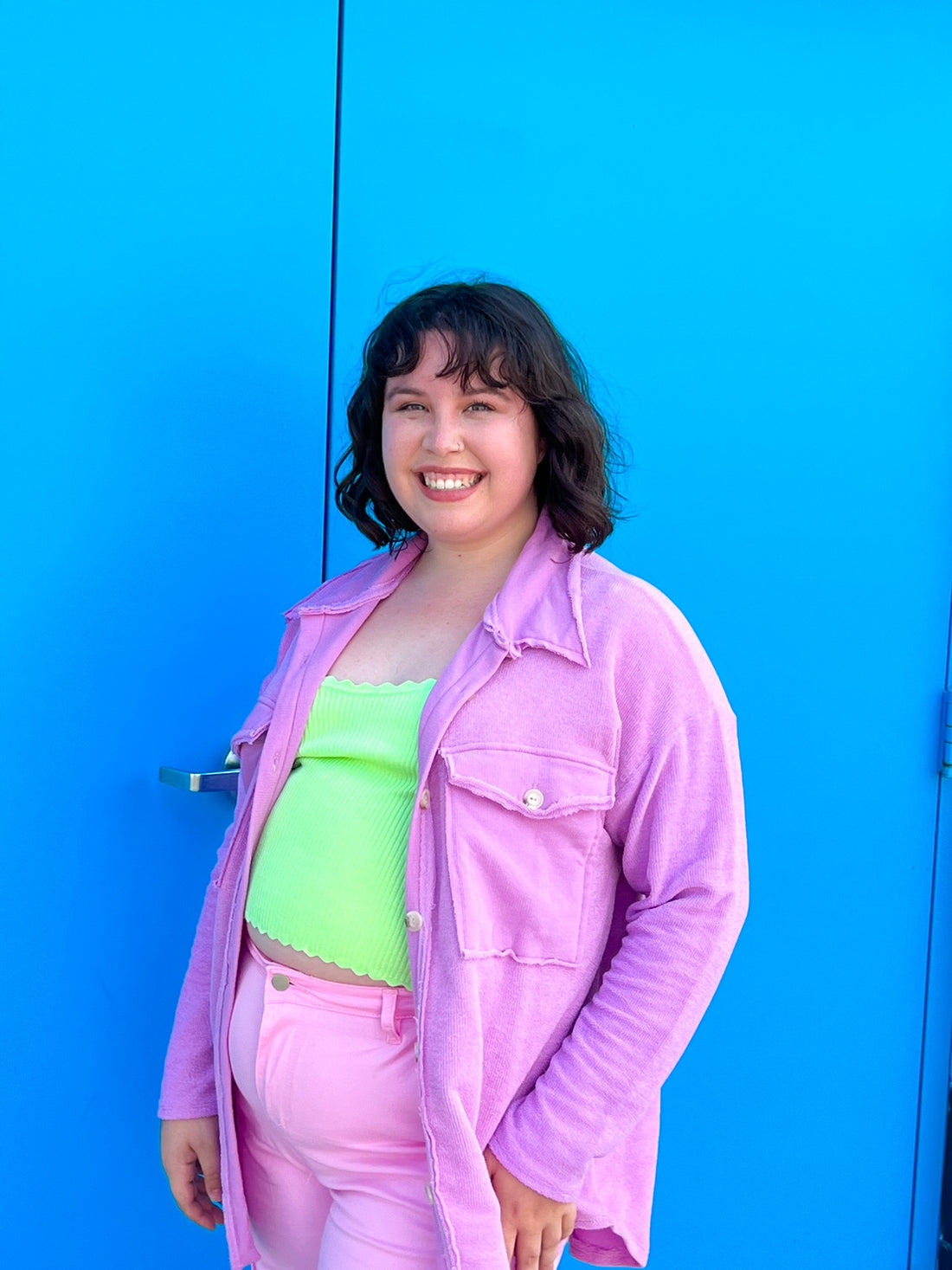 One More Time Tank (M & L)