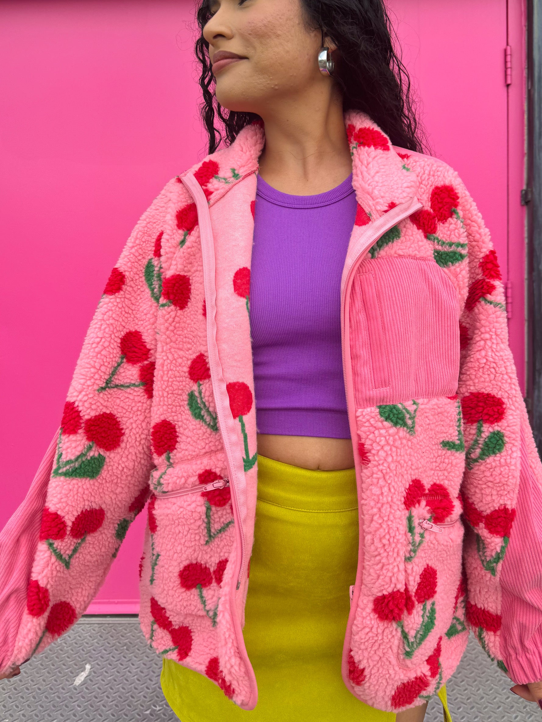 Cherry Sherpa (2X) – The Rainbow Closet