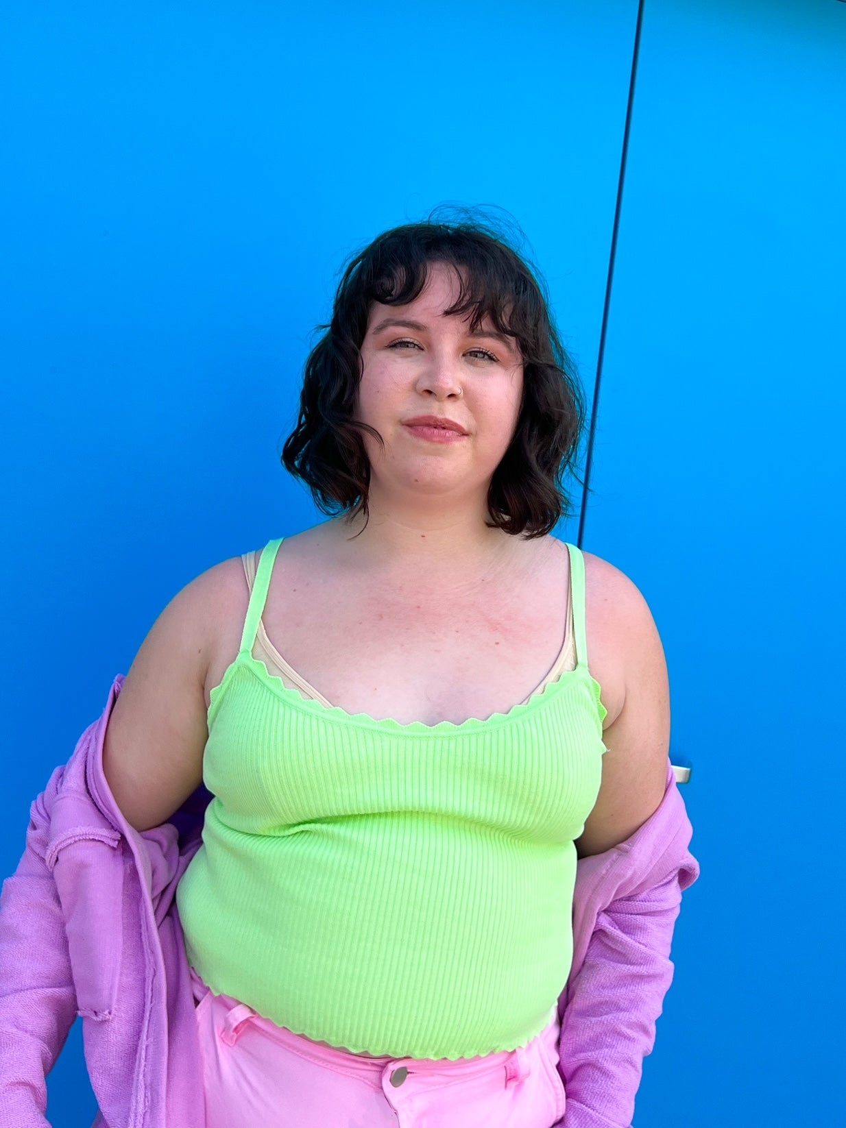 One More Time Tank (M & L)