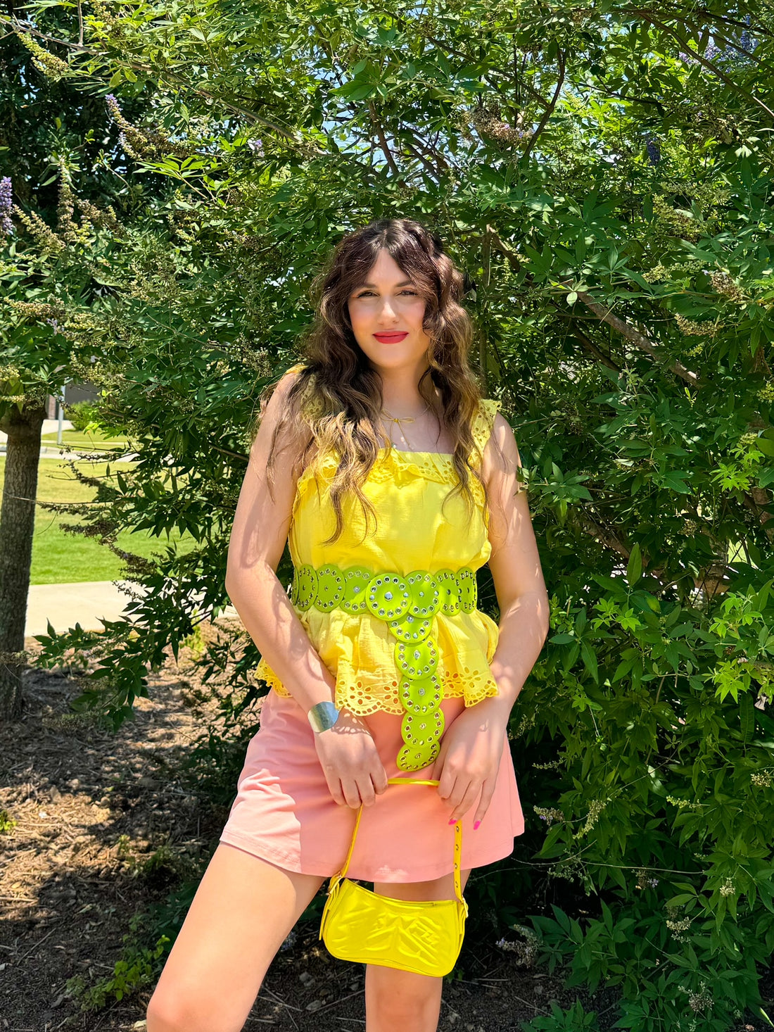 Ruffle Some Feathers Yellow Tank (S-3XL)