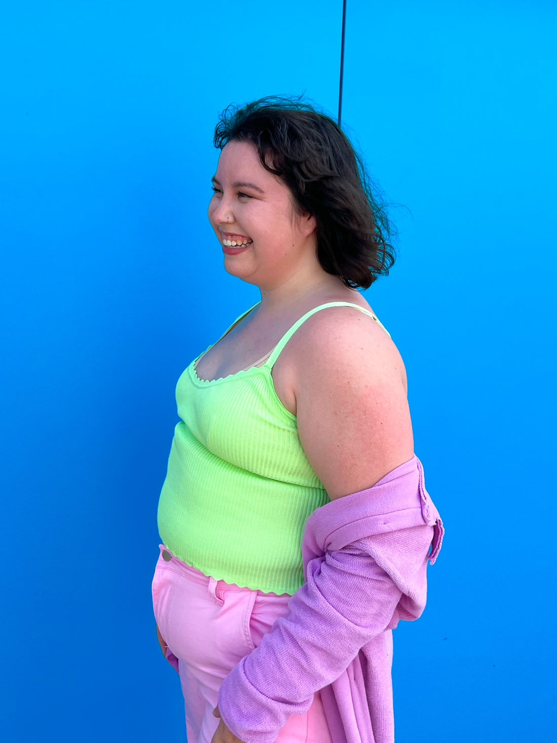 One More Time Tank (M & L)