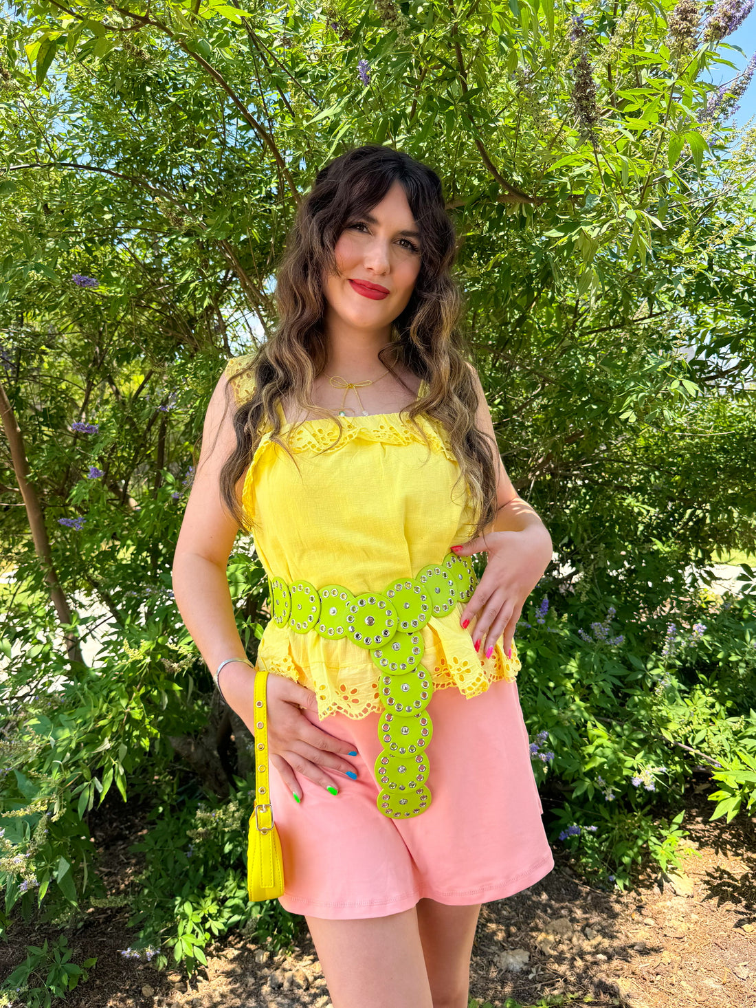 Ruffle Some Feathers Yellow Tank (S-3XL)