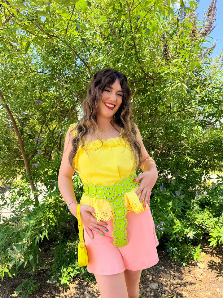 Cowboy Disc Belt in Green (XS-XL)