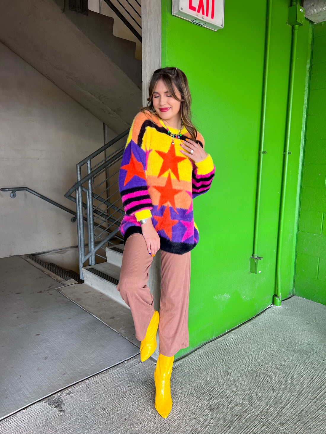 Groovy Capri Pants in Mocha (large)