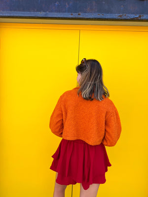 Pumpkin Patch Cropped Jacket