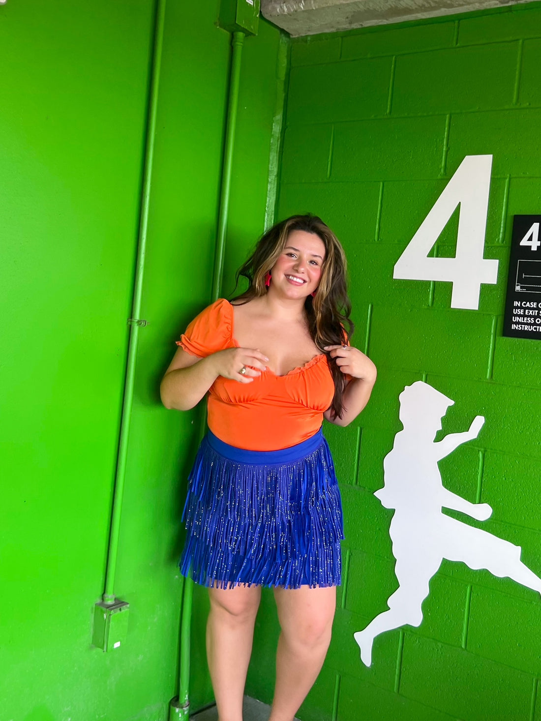 Sparks Fly Orange Top (S-3XL)