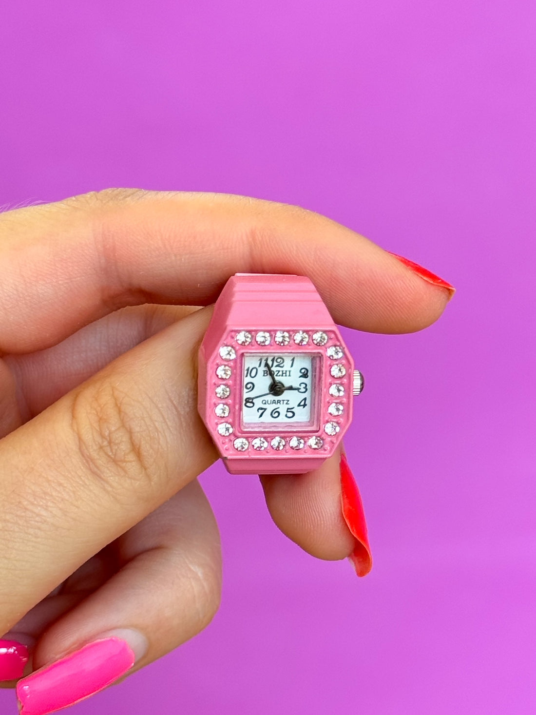Telling Time Watch Ring