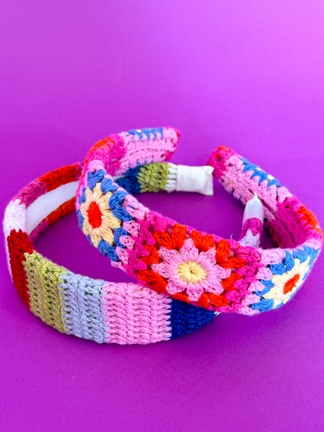 Autumn Stripes Knit Headband