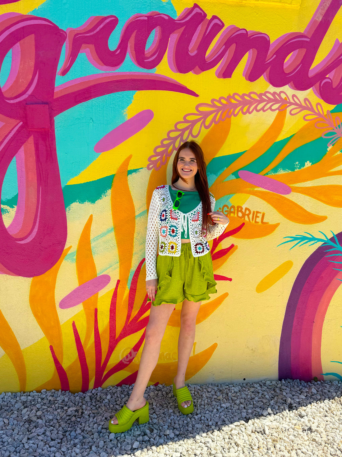 Bewitched Shorts in Green (S-3XL)