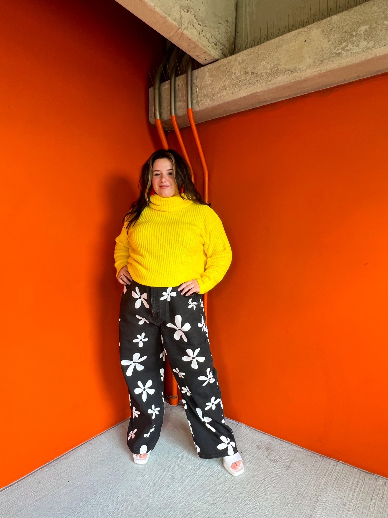 Sunshine on my Mind Turtleneck Sweater (S/M)