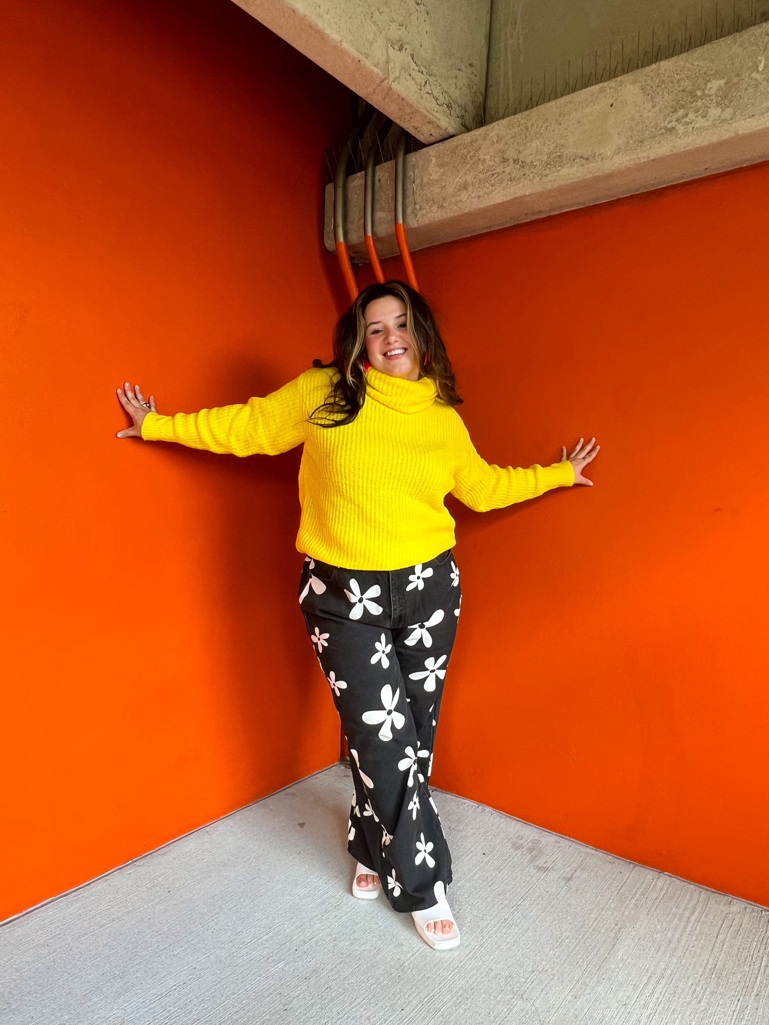 Sunshine on my Mind Turtleneck Sweater (S/M)